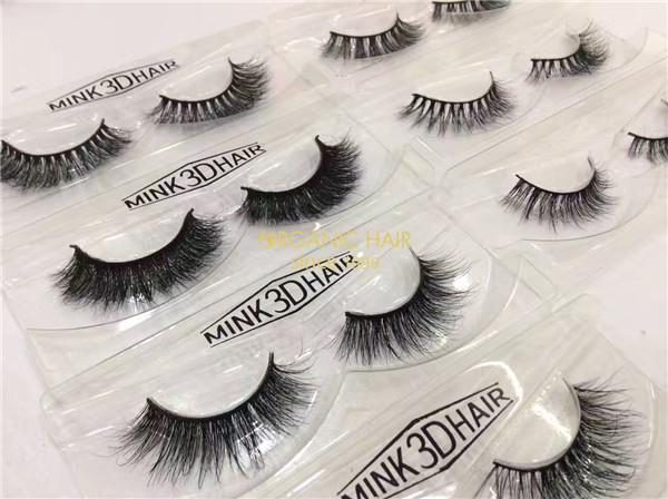 Luxury 3D Mink lashes 100 Real Mink Fur Eyelashes